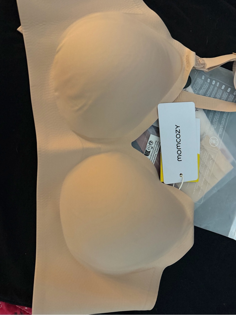 Momcozy Smooth Nude Wireless Maternity/Nursing Bra